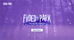 Desktop Screenshot of fvdedinthepark.com